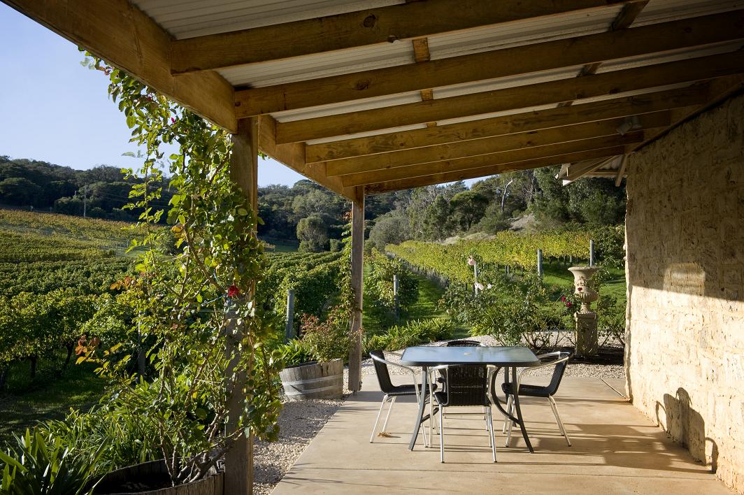 Cape Naturaliste Vineyard porch